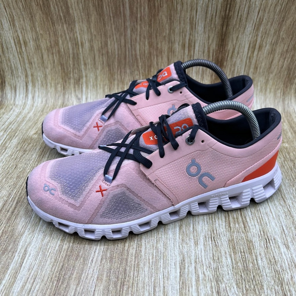 On Cloud Cloud X 3 Sneakers Women's Size 10.5 Rose Sand Training Shoes 60.98691 - Picture 3 of 10